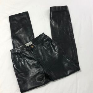 Erez Leather Pants